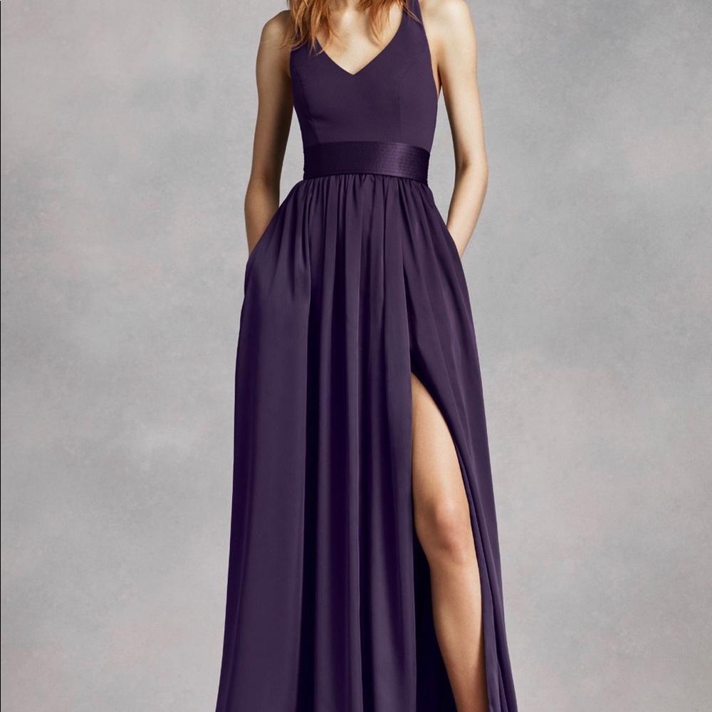 Vera Wang dress halter top with pockets